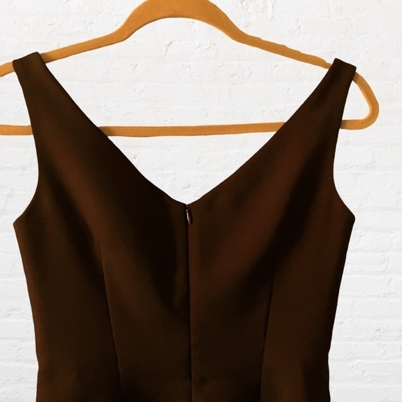 Laundry by Shelli Segal Burgandy Embellished Dress, size Small 4/6 - Picture 5 of 11